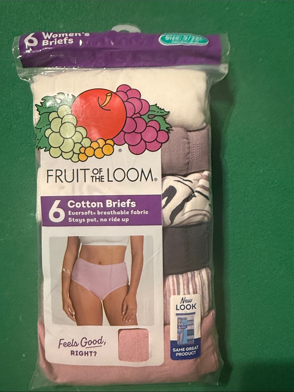 Fruit of the Loom Women's Briefs - Pink, White, Gray Set